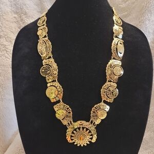 Wild Bryde Celestial Necklace -28" Length-  INTRICATE DETAILS